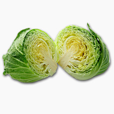 VERDURAS REPOLLO 1/2UN    0.50 UN