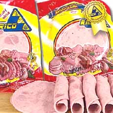 RICO POLLO JAMONADA DE CERDO X 200PQ  200.00 GR