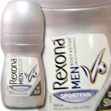 Rexona Men SportFan Antitranspirante Roll On - Fc. x 50 ml.