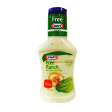 KRAFT FREE RANCH DRESSINGFC  237.00 ML