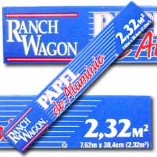 RANCH WAGON PAPEL ALUMINIO 25FTPQ    2.32 MT