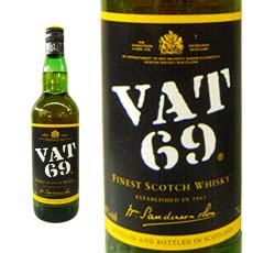 VAT 69 Finest Scotch Whisky - Bt. x 750 ml.