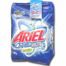ARIEL DETERGENTE OXIAZUL LIMON 900BL  900.00 GR