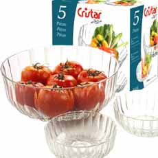 CRISTAR ENSALADERAS BAHIA X 5 UNCJ    5.00 UN