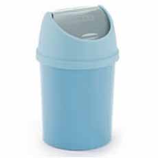 RIMAX PAPELERA T/VAIVEN AZ/GRIS 10LPZ   10.00 LT