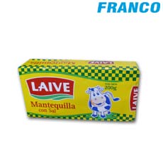 Mantequilla LAIVE MANTEQUILLA CON SAL X 200 GR - cod. 1923