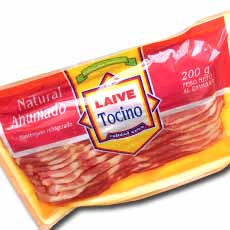 LAIVE TOCINO AHUMADO - PQ.X 200 GR.