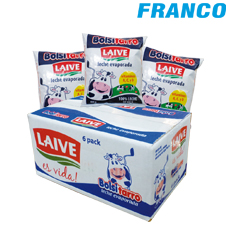 Laive Bolsitarro Leche Evaporada 410 ml. - Six Pack