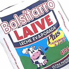 LAIVE LECHE EVAPORADA TAPER BOLSITATP    6.00 UN
