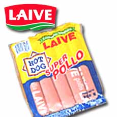 LAIVE HOT DOG DE POLLO PAQUETE