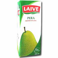LAIVE JUGO DE PERA - CJ.X 200 ML