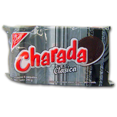 Galletas Dulces - Turron NABISCO CHARADA CHOCOLATE SIX PACK - cod. 7397