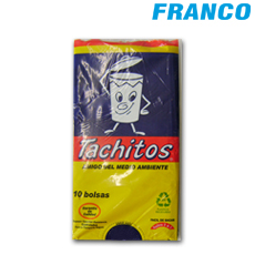 TACHITOS BOLSAS DE BASURA X 50 LTBL 50.00 LT