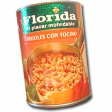 FLORIDA FREJOLES CON TOCINOLA  560.00 GR