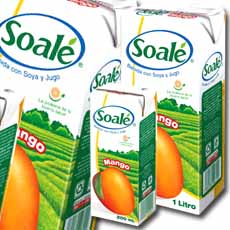 SOALE BEBIDA DE SOYA MANGO X 200 MLCJ  200.00 ML