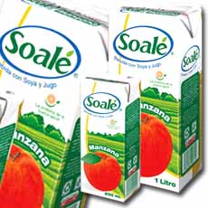 SOALE BEBIDA DE MANZANA X 1 LTCJ    1.00 LT