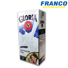 GLORIA LECHE ENTERA - CJ.X 1 LT.