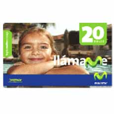 TELEFONICA TARJETA MOVISTAR 20SOLESPZ   20.00 SL