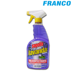 SAPOLIO DESINFECTANTE LAVANDAFR  650.00 ML