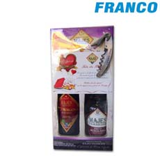 MAJES TRADICION PACK VINO BORGO�A + PISCO ACHOLADO