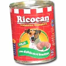 RICOCAN TROCITOS DE POLLO X 330 GRLT  330.00 GR
