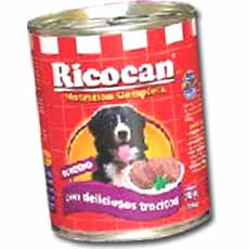 Comida Para Mascotas RICOCAN TROCITOS DE CORDERO X 330LT 330.00 GR - cod. 36304