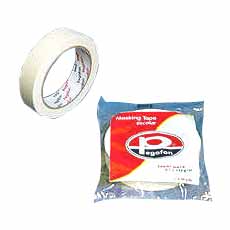 LIBRERIA CINTA MASKING TAPE 12"X 25PQ    1.00 UN