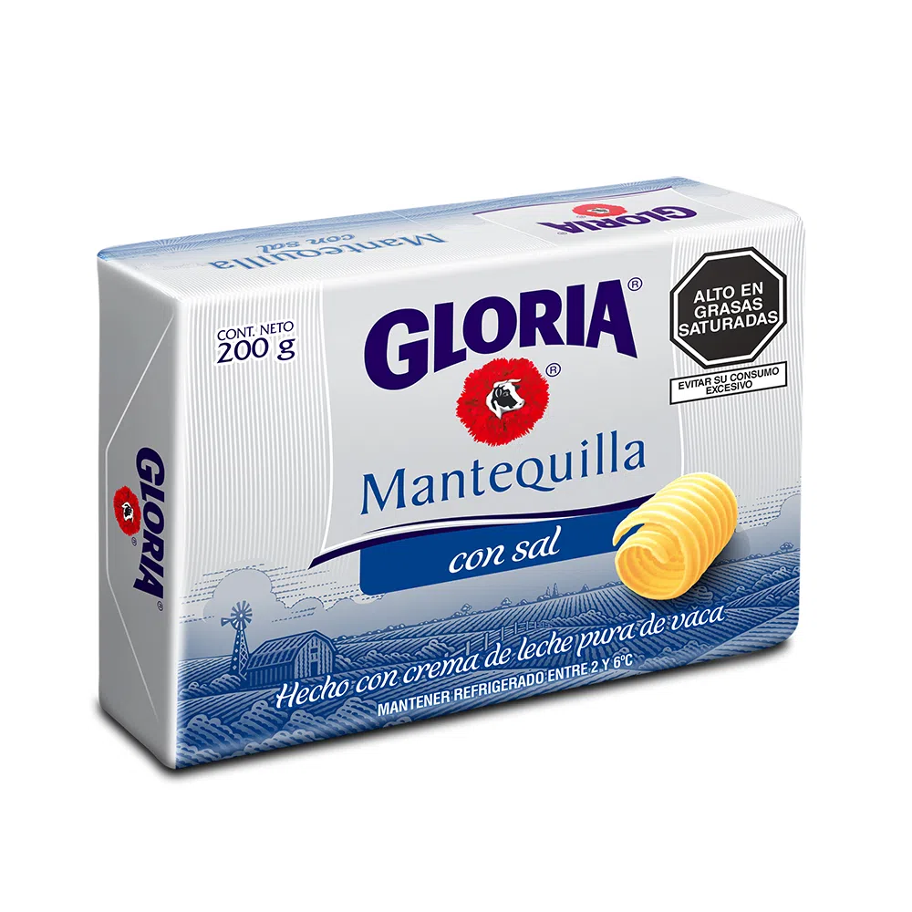 GLORIA MANTEQUILLA X 200 GRPQ 200.00 GR