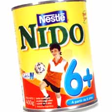 NESTLE NIDO LECHE 6+ X 800GRLT  800.00 GR