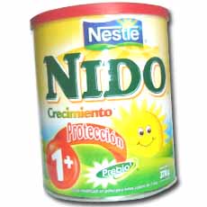 NESTLE NIDO CRECIMIENTO 1+ X 370 GRLT 370.00 GR