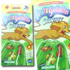 ARCOR FRUTI GELATIN SALVAJE MANZANACJ  106.00 GR