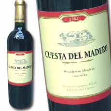 CUESTA DEL MADERO VINO TINTO X 750BT  750.00 ML