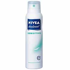 Nivea Deodorant Sensitive Spray sin Perfume ni Alcohol Fc 150ml