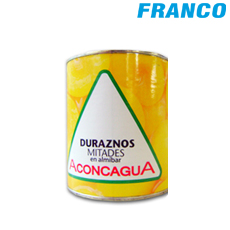 ACONCAGUA DURAZNO MITADESLA  820.00 GR