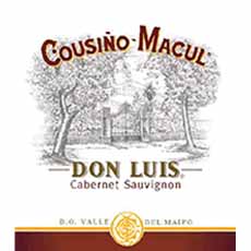 Cousi&ntilde;o Macul Don Luis Cabernet Sauvignon Tinto - Bt. x 750 ml.
