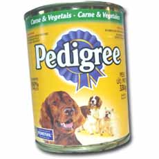 PEDIGREE CARNE Y VEGETALESLA  330.00 GR