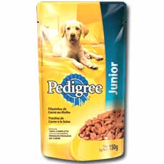 PEDIGREE TROCITOS D CARNE A LA SALSDP  150.00 GR
